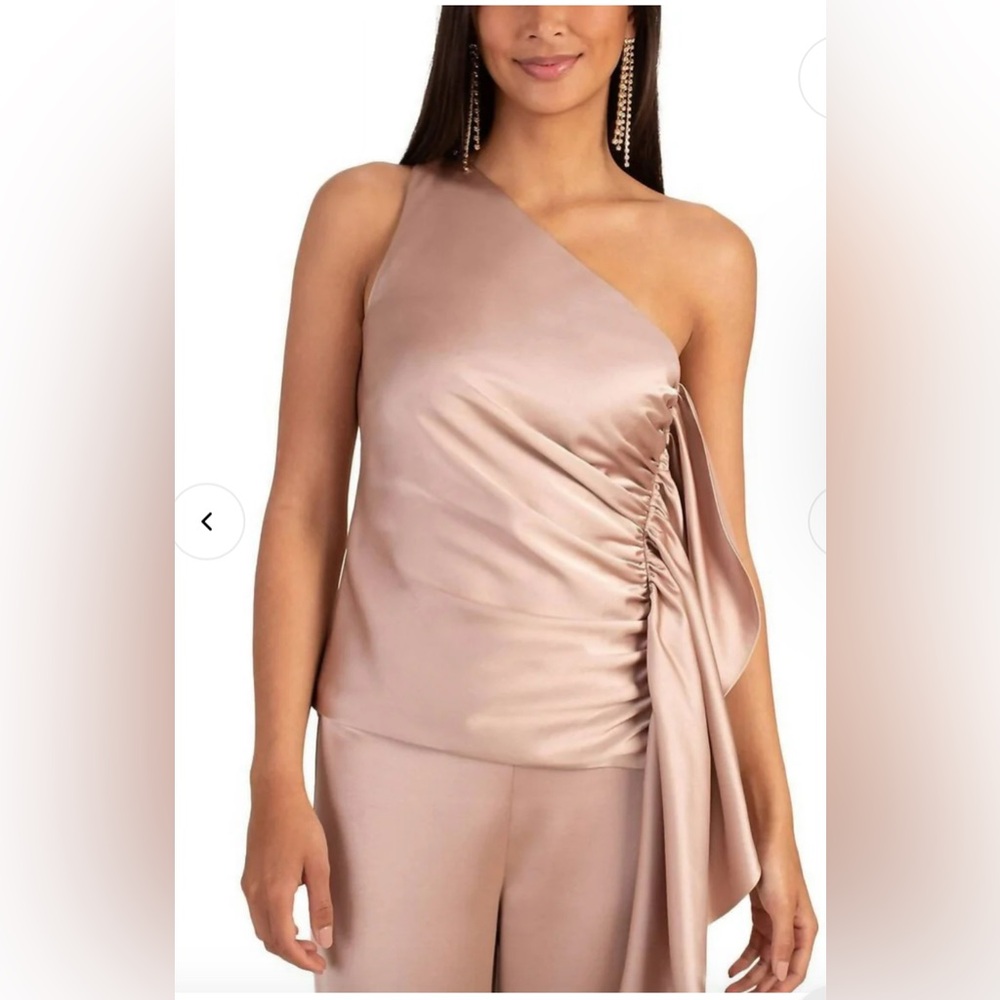 Trina Turk Blush Satin Ensemble